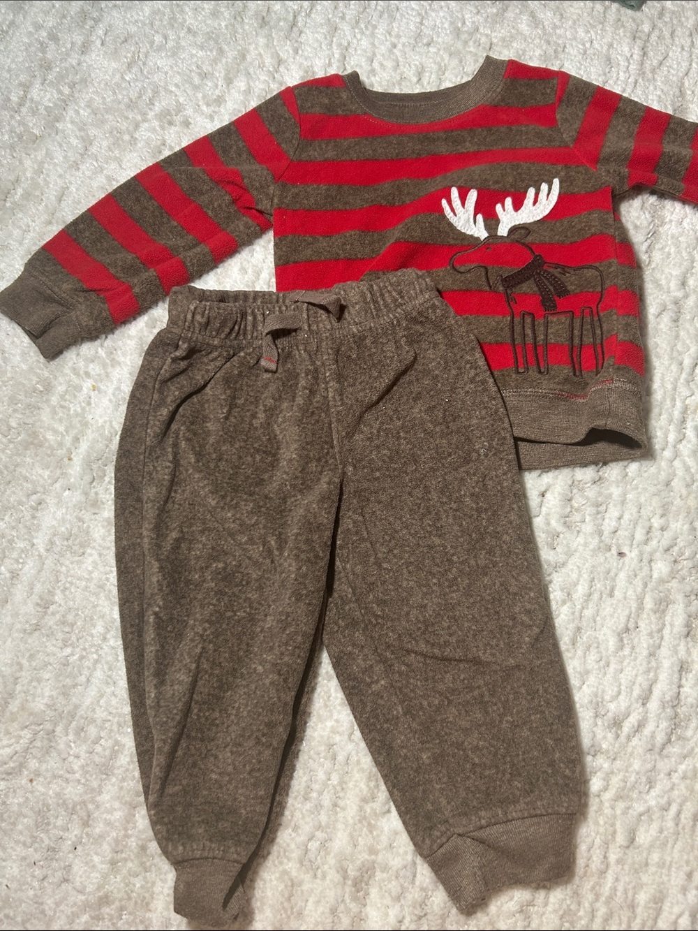 child of mine Brown Joggers for Kids - Cozy Pull-On Sweatpants